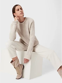 Ribbed Cashmere Sweater