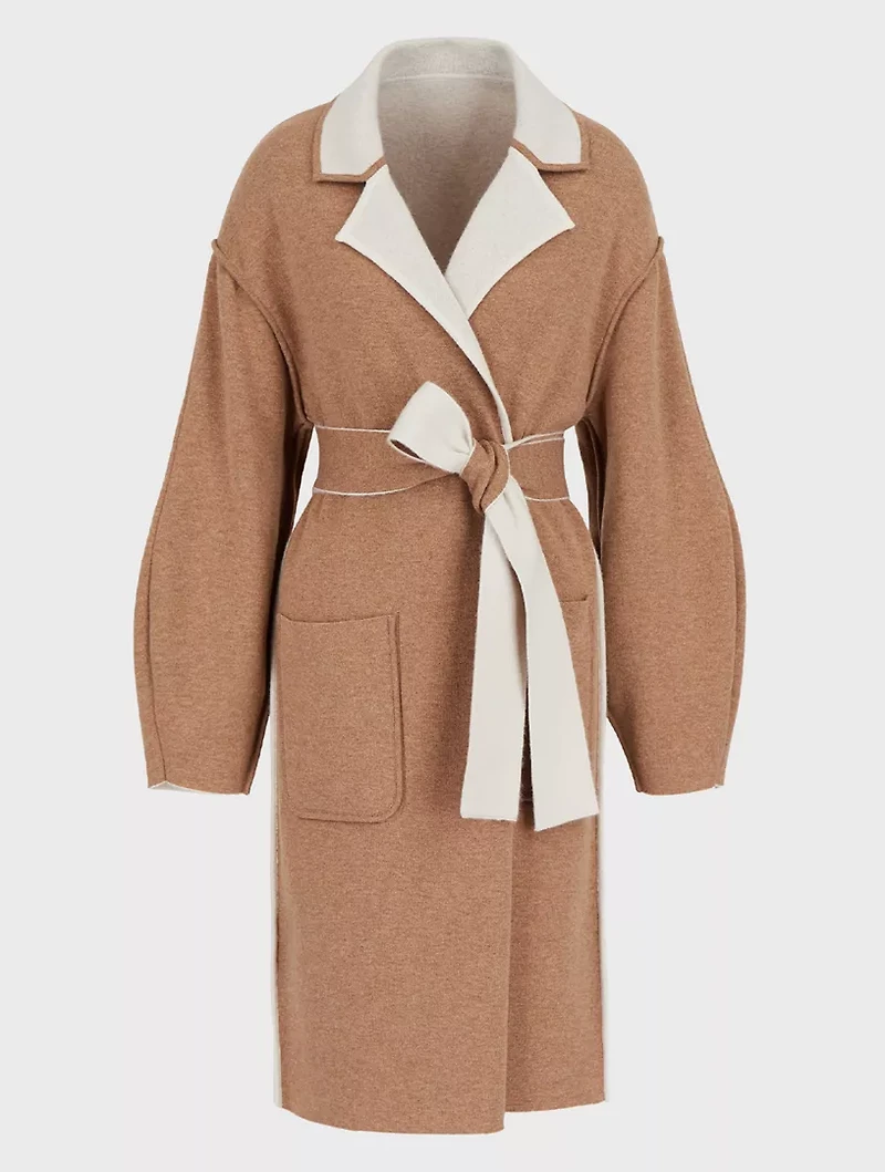 Reversible Cashmere Coat