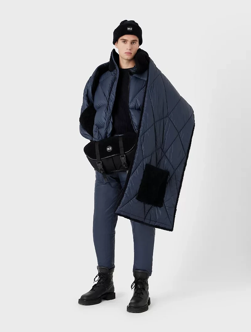 Quilted Sheepskin Scarf