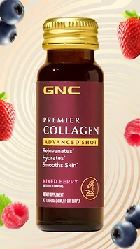 Premier Collagen Advanced Shot - Mixed Berry - 1.69 fl oz (10 Bottles)