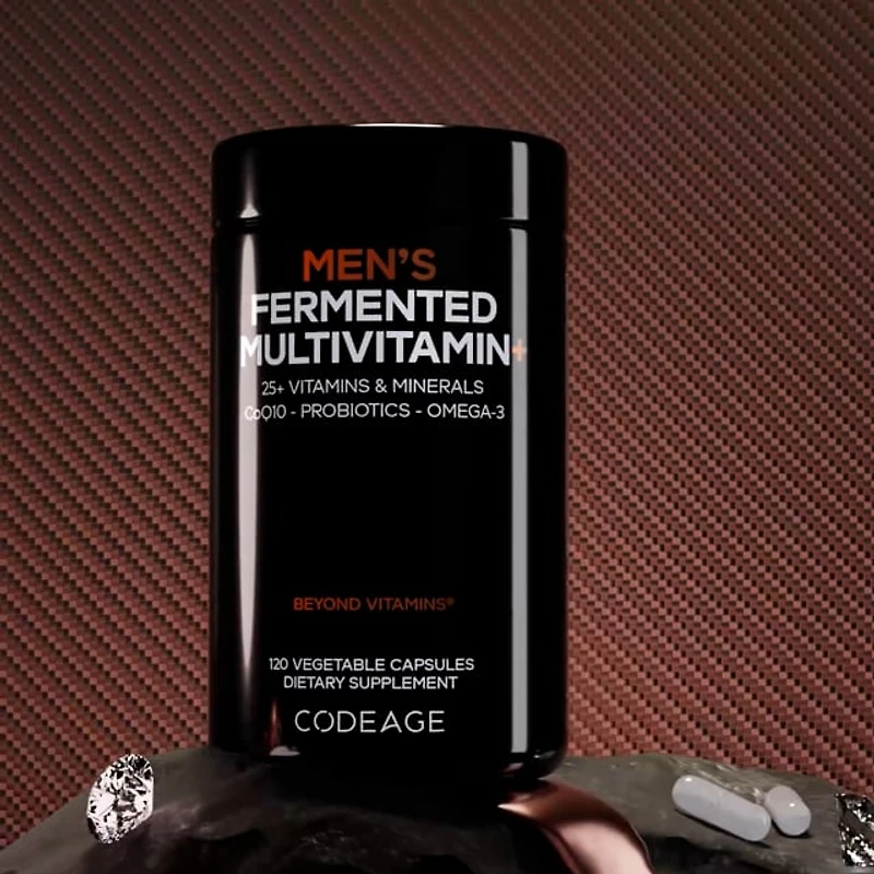 Men's Fermented Multivitamin - 120 Capsules (60 Servings)