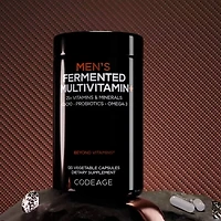 Men's Fermented Multivitamin - 120 Capsules (60 Servings)