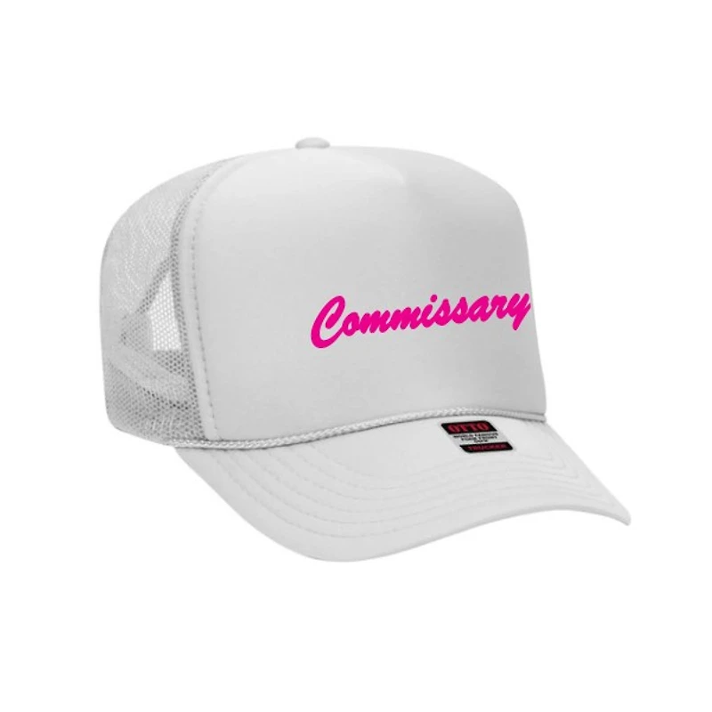 White Trucker Hat