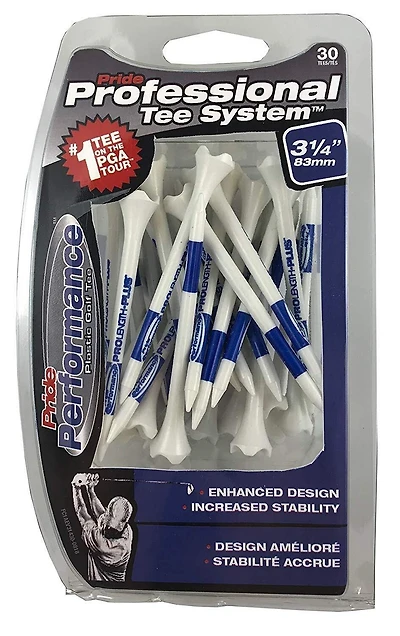 Evolution 3 1/4 Inch Tees (30 Count)