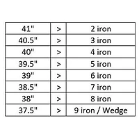 C-Taper .355 Steel Iron Shaft