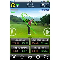 GSA PRO (Golf Swing Analyzer for Apple iOS)