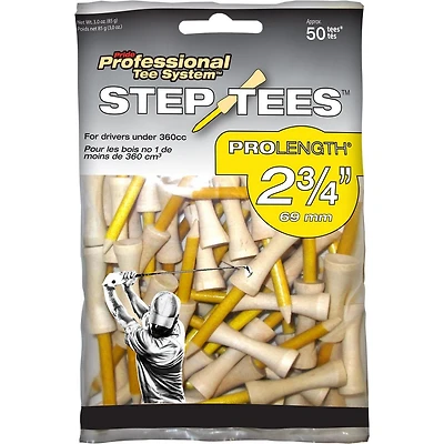PTS Step Tee 2 3/4 Inch (50 count)