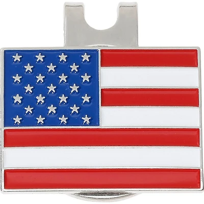 American Flag Ball Marker with Cap Clip