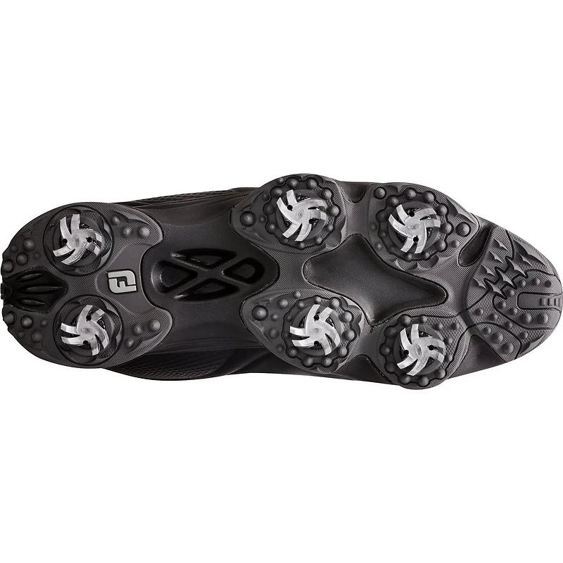 Men's Cleated Cascade Spiked Golf Boots - Black (FJ# 50018)