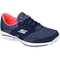 Go Walk 2 Backswing Heathered Spikeless Golf Shoes - NAVY/PINK (#13637-NVPK)