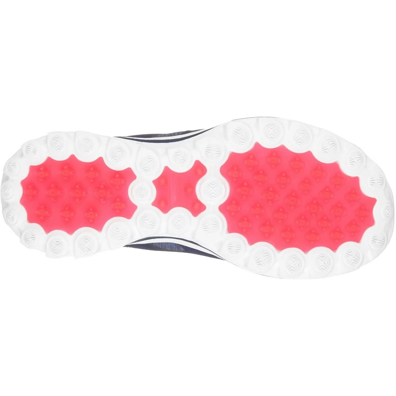 Go Walk 2 Backswing Heathered Spikeless Golf Shoes - NAVY/PINK (#13637-NVPK)