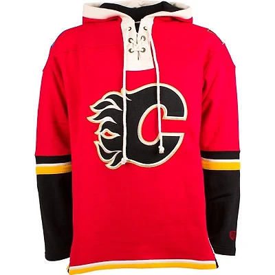 Men's Lacer Calgary Flames Fleece Pullover