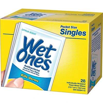 Citrus AntiBacterial Wipes 28pack