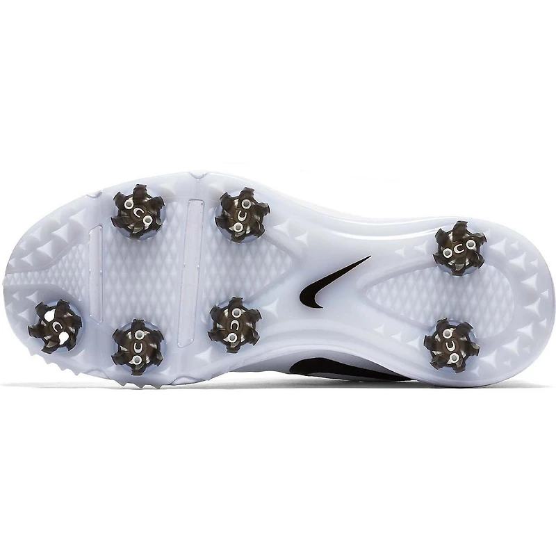 Women's Lunar Command Spiked Golf Shoe- White/Black