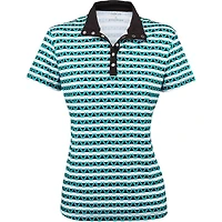 Women's Zig Zag Short Sleeve Polo