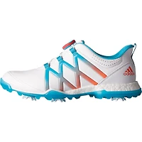 Women's Adipower Boost Boa Spikeed Golf Shoe - Wht/Turq