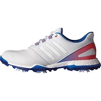 Women's Adipower Boost 3 Spiked Golf Shoe - Wht/Blu