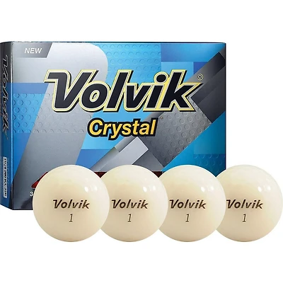 Crystal White Golf Balls