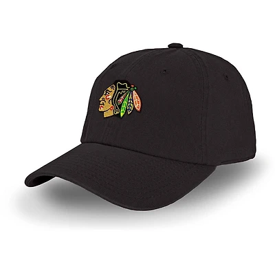 Men's Racing Stripe Chicago Blackhawks Cap