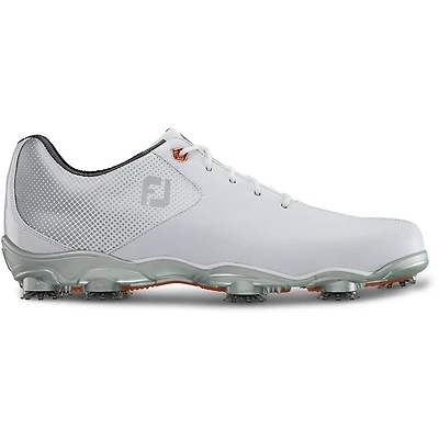 Men's DNA Helix Spiked Golf Shoe - White/Silver