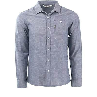 Men's Theron Heathered Woven Shirt