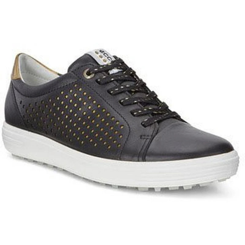 Women's Casual Hybrid 2 Perf Spikeless Shoe - Black/Gold