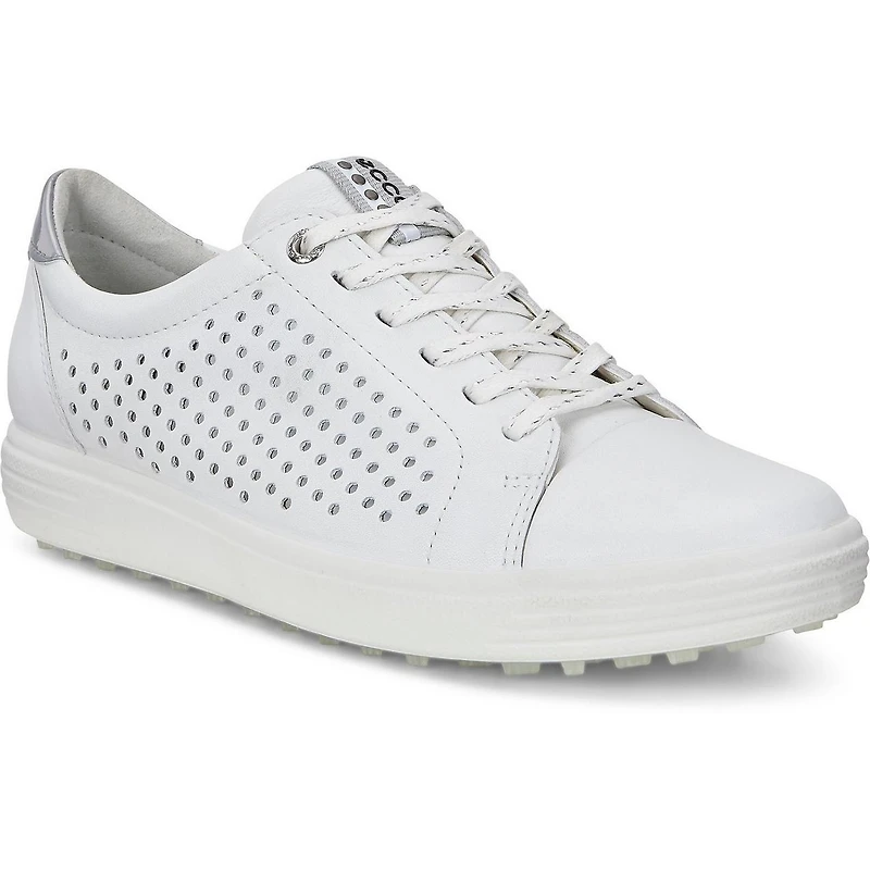 Women's Casual Hybrid 2 Perf Spikeless Shoe - White/Silver