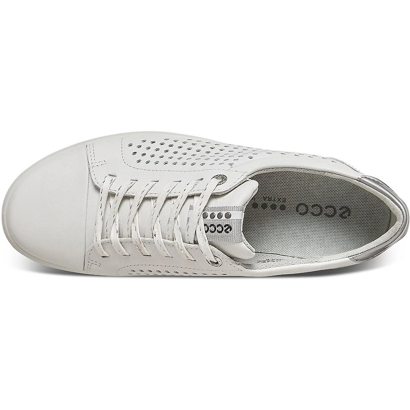 Women's Casual Hybrid 2 Perf Spikeless Shoe - White/Silver