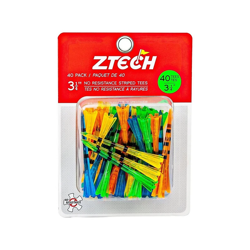 Translucent tees 3 1/4IN (40 Count)