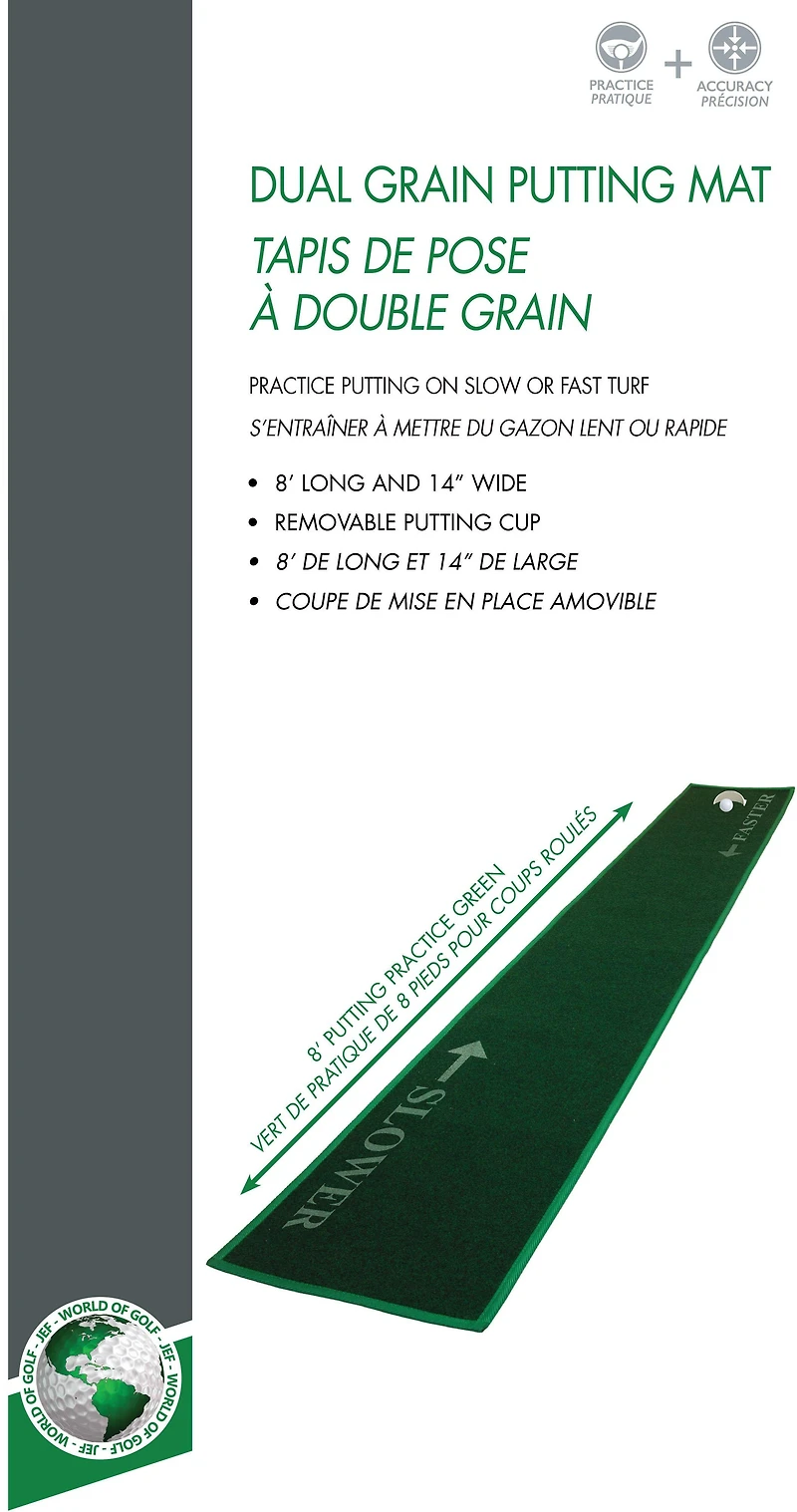 Dual Grain Putting Mat