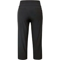 Womens Marilyn Mesh Insert PullOn Capri