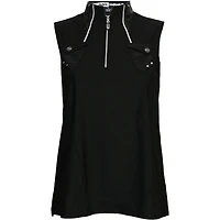 Women's Solid Sleevelss Top