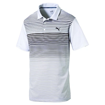 Men's Highlight Stripe Short Sleeve Polo
