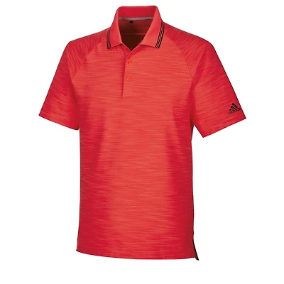 Men's Ultimate Textured Stripe Short Sleeve Polo
