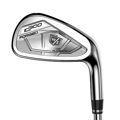 C300 Forged 4-PW, GW Iron Set with Steel Shafts