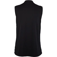 Women's Sleeveless Microdot Polo