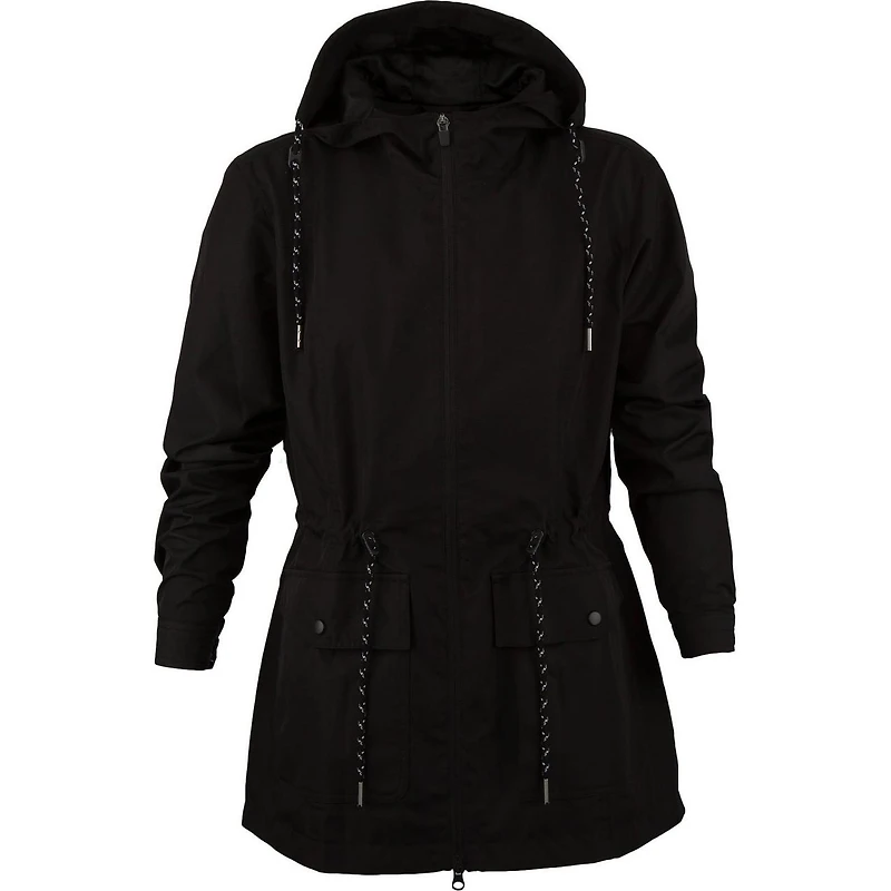 Womens Water Repellant Hooded Jacket