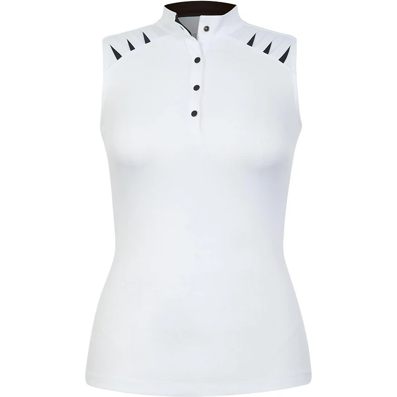 Womens Estrella Sleeveless Polo