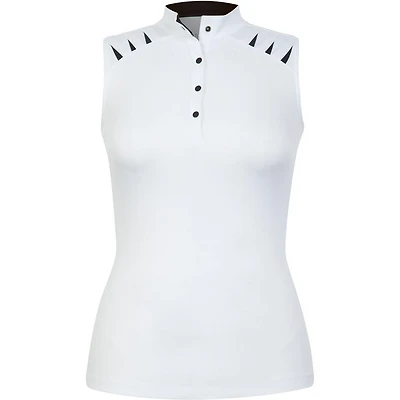 Womens Estrella Sleeveless Polo