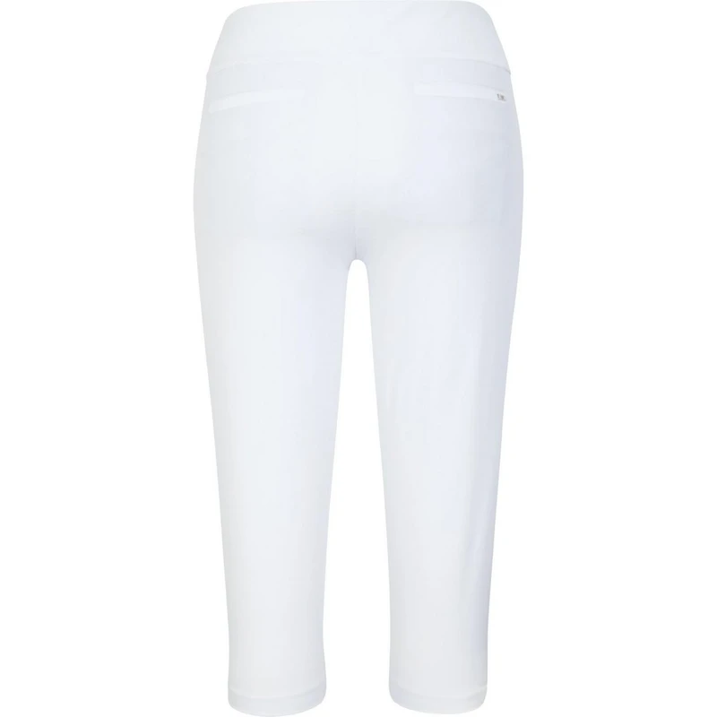 Womens Mitchell 21 Inseam Pull On Mesh Insert Capri