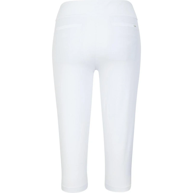 Womens Mitchell 21 Inseam Pull On Mesh Insert Capri