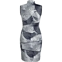 Women's Sleeveless Agility Print Golf Dress