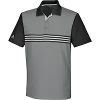 Men's Ultimate 365 3-Stripe Engineered Short Sleeve Polo