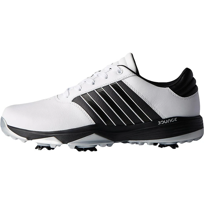Men's 360 Bounce Spiked Golf Shoe - WHT