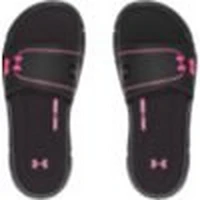Womens Ignite VIII Slide Sandal - BLK/PNK