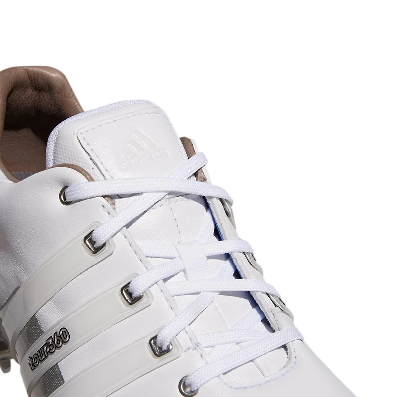 Men's Coloured Tour 360 Boost 2.0 Spiked Golf Shoe - WHT