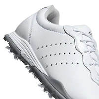 Women's Adipure Tour Spiked Golf Shoe - WHT/SIL