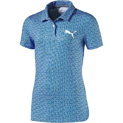 Girl's Polka Dot Short Sleeve Polo