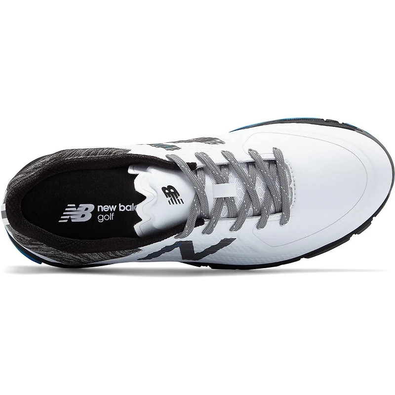 Men's Minimus Tour Spiked Golf Shoe - WHT/BLK