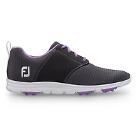 Women's Enjoy Spikeless Golf Shoe - DKGRY/LTPUR